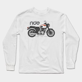 Ride 100 white red Long Sleeve T-Shirt